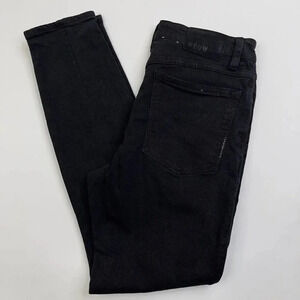 Neuw Mid Rise Black Vintage Skinny Jeans